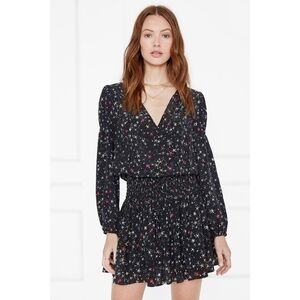 Anine Bing Martha Star Silk Dress